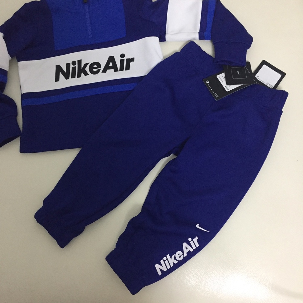 Nike Air blue camo active pants set 0062 - Picture 3 of 8